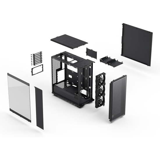Komputer do gier GTA 6 EPOCH AMD 7500F 32GB DDR5 RTX 5060 Ti 1TB 650W  W11Pro czarna